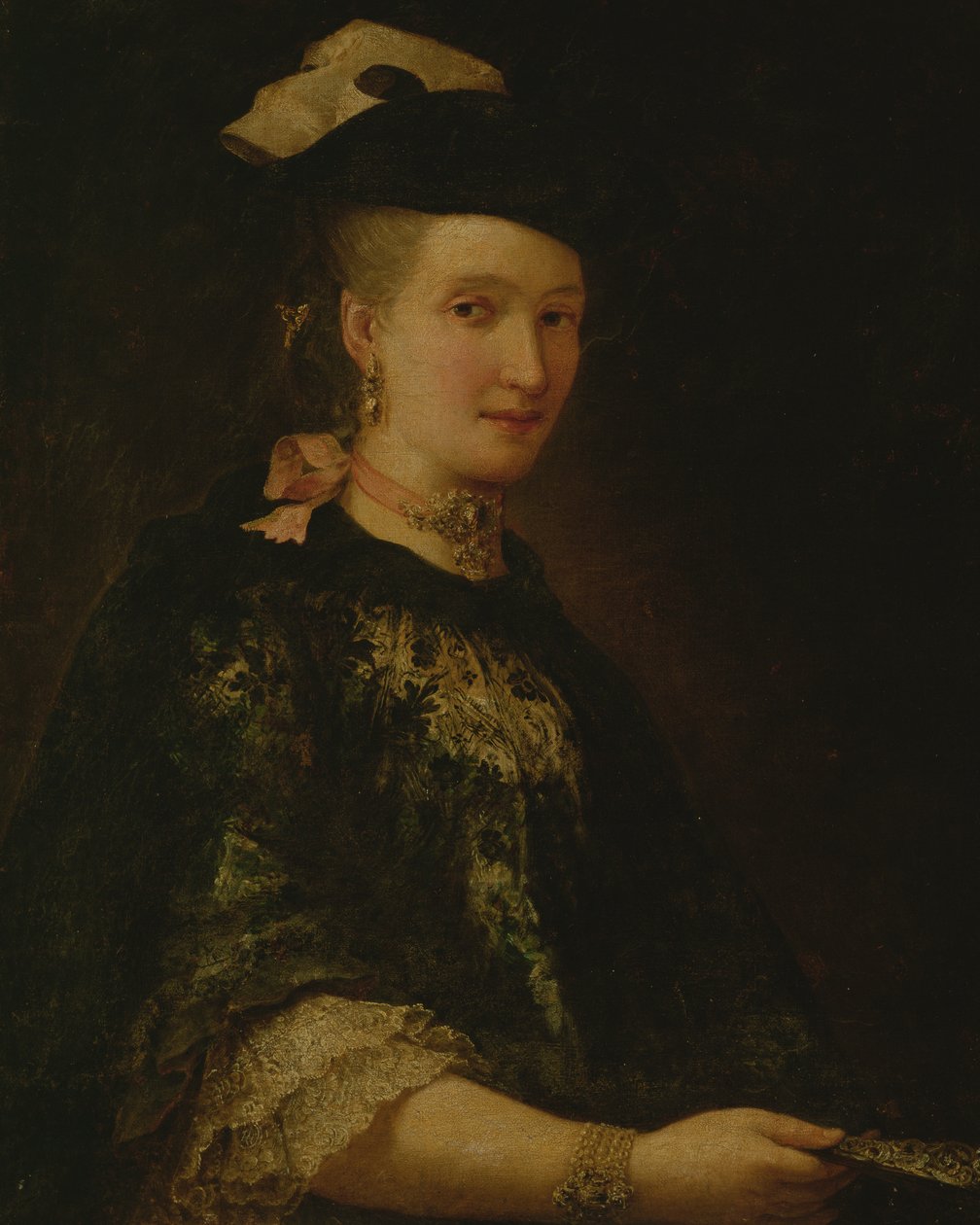 Portræt af en Dame af Alessandro Longhi