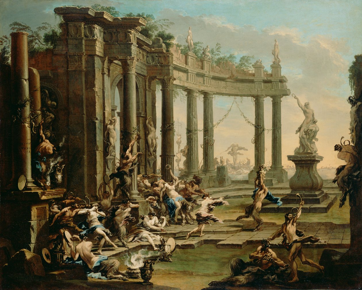 Bacchanale af Alessandro Magnasco