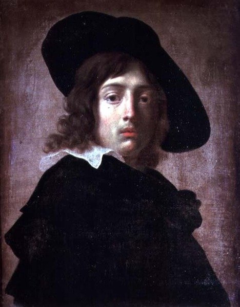 Selvportræt, ca. 1650 (olie på lærred) af Alessandro Rosi