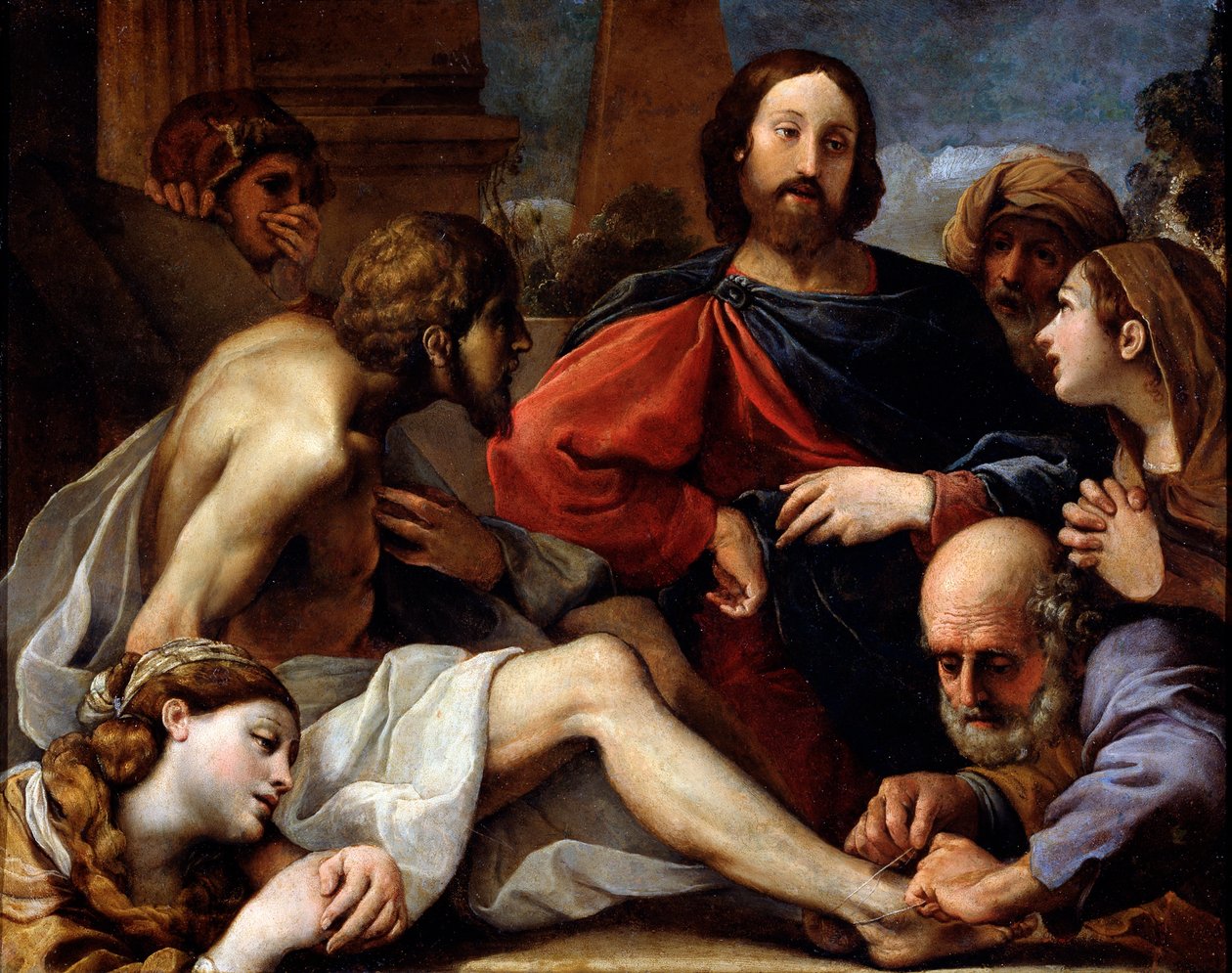 The Raising of Lazarus, slutningen af det 16. eller 17. århundrede af Alessandro Tiarini