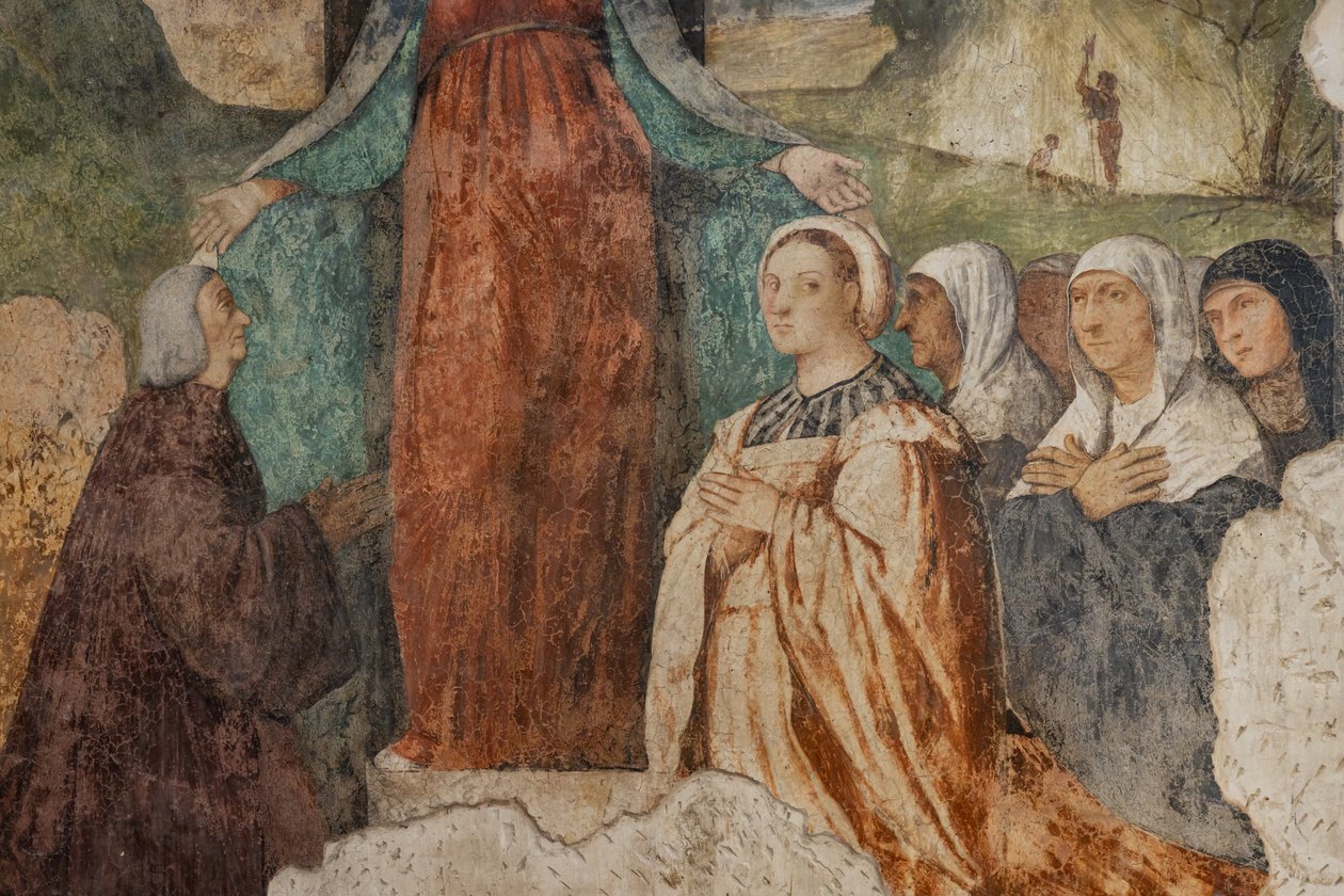 Vor barmhjertiges og salige Isnardo da Chiampo, detaljer af Alessandro Verla
