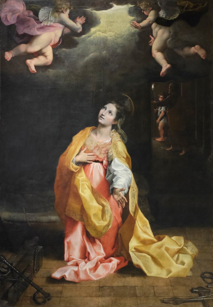 Sankt Agatha i fængsel af Alessandro Vitali