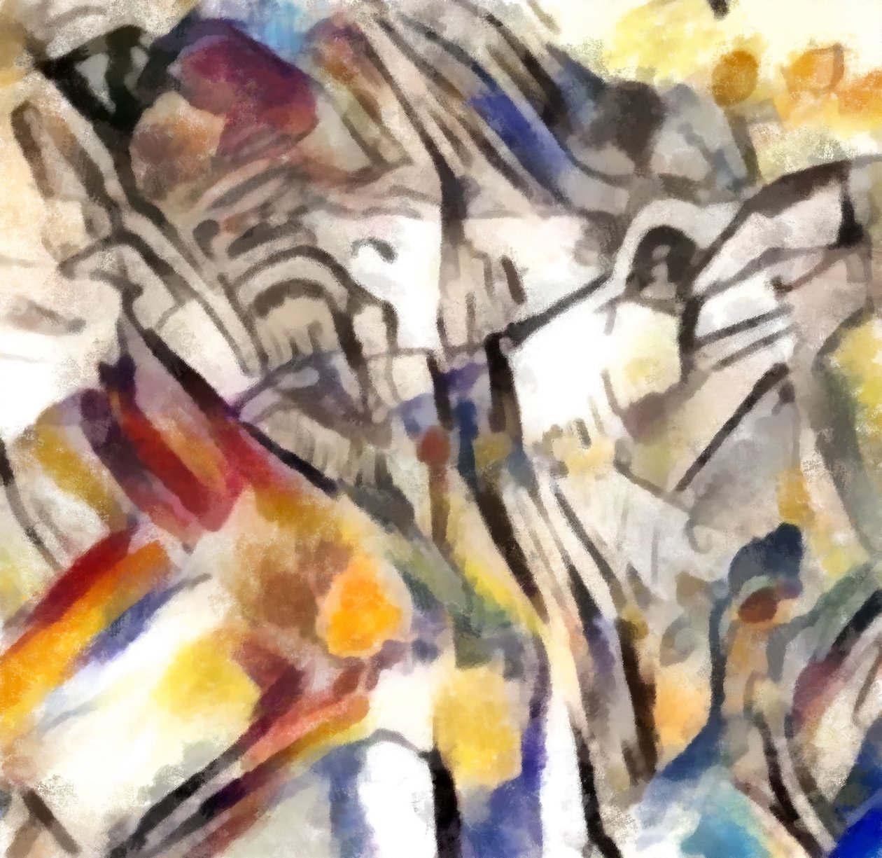 Sø i nærheden, 2016, af Alex Caminker