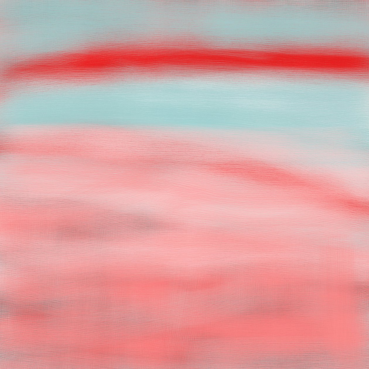 Sommermark (morgen),2015,(digitalt maleri) af Alex Caminker