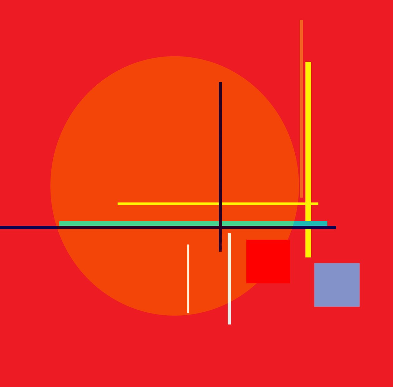 solnedgang, 2017, af Alex Caminker