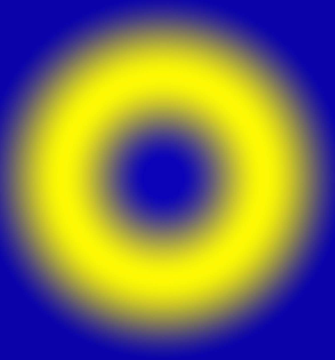 Geometriske lys,#4,(gradient) af Alex Caminker