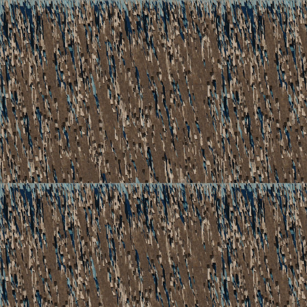 Margin II, 2019, (blandet medier) af Alex Caminker