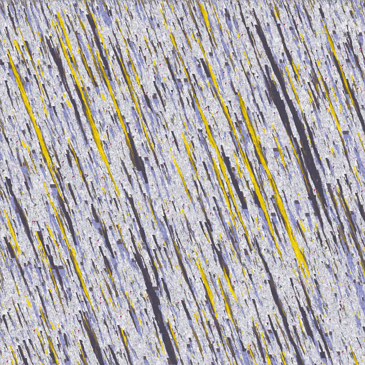 Margin III, 2019, (blandet medier) af Alex Caminker