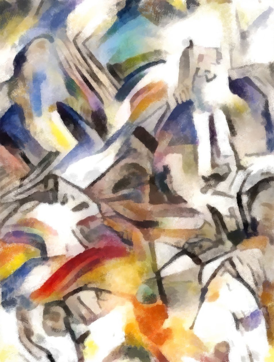 Bjergfæstning.2016. af Alex Caminker