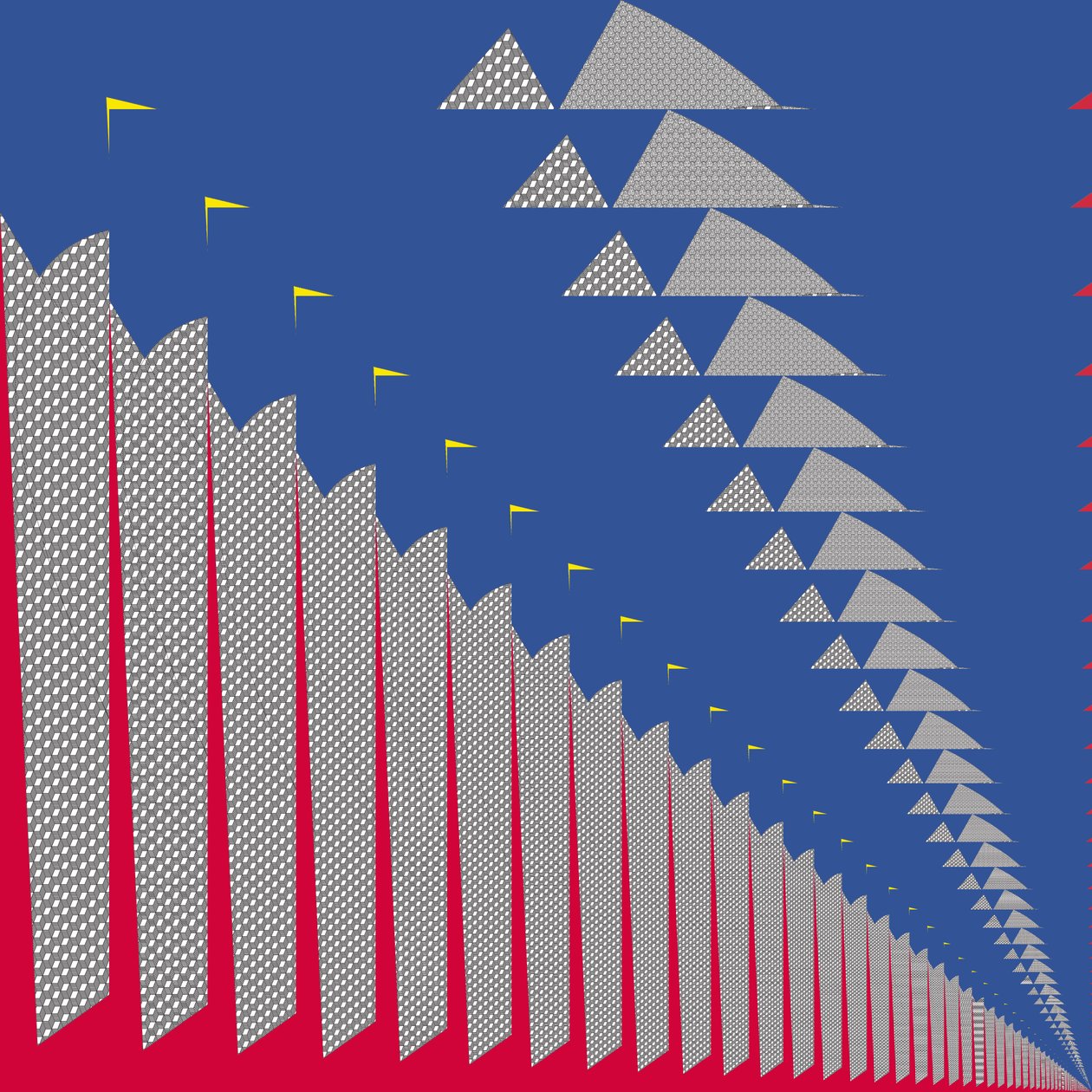 Regime, 2019, (blandet medier) af Alex Caminker
