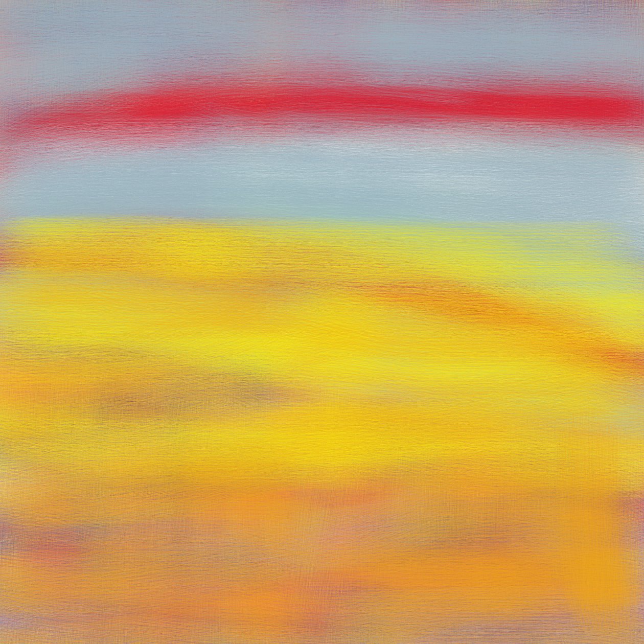 Sommermarker,2015,(digitalt maleri) af Alex Caminker