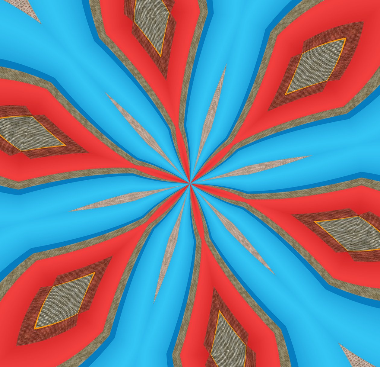 Swirl, 2019, (blandet medier) af Alex Caminker