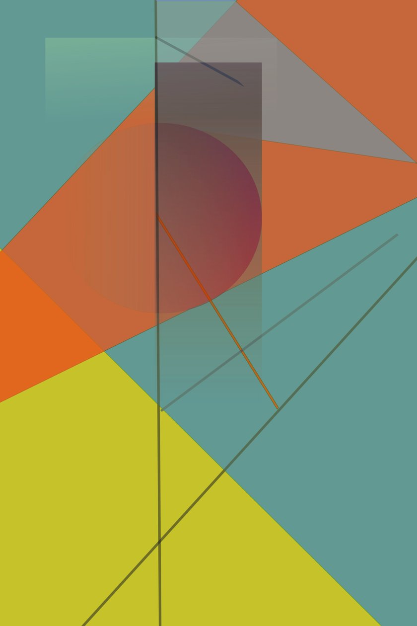 Tid, 2016, (digital, gradient) af Alex Caminker