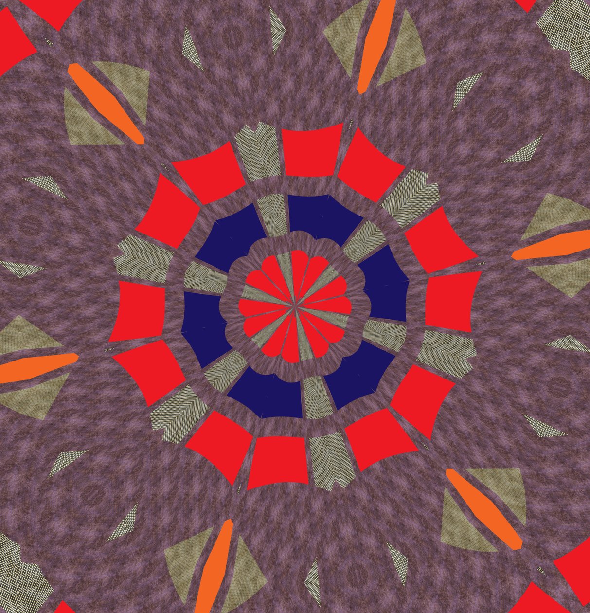 Wheel, 2019, (blandet medier) af Alex Caminker