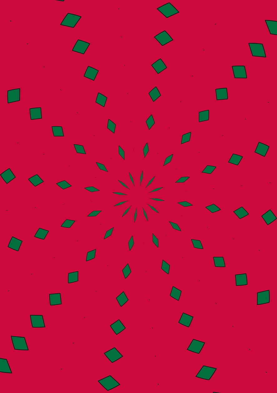 arabesk #16,2019,(blandet medier) af Alex Caminker