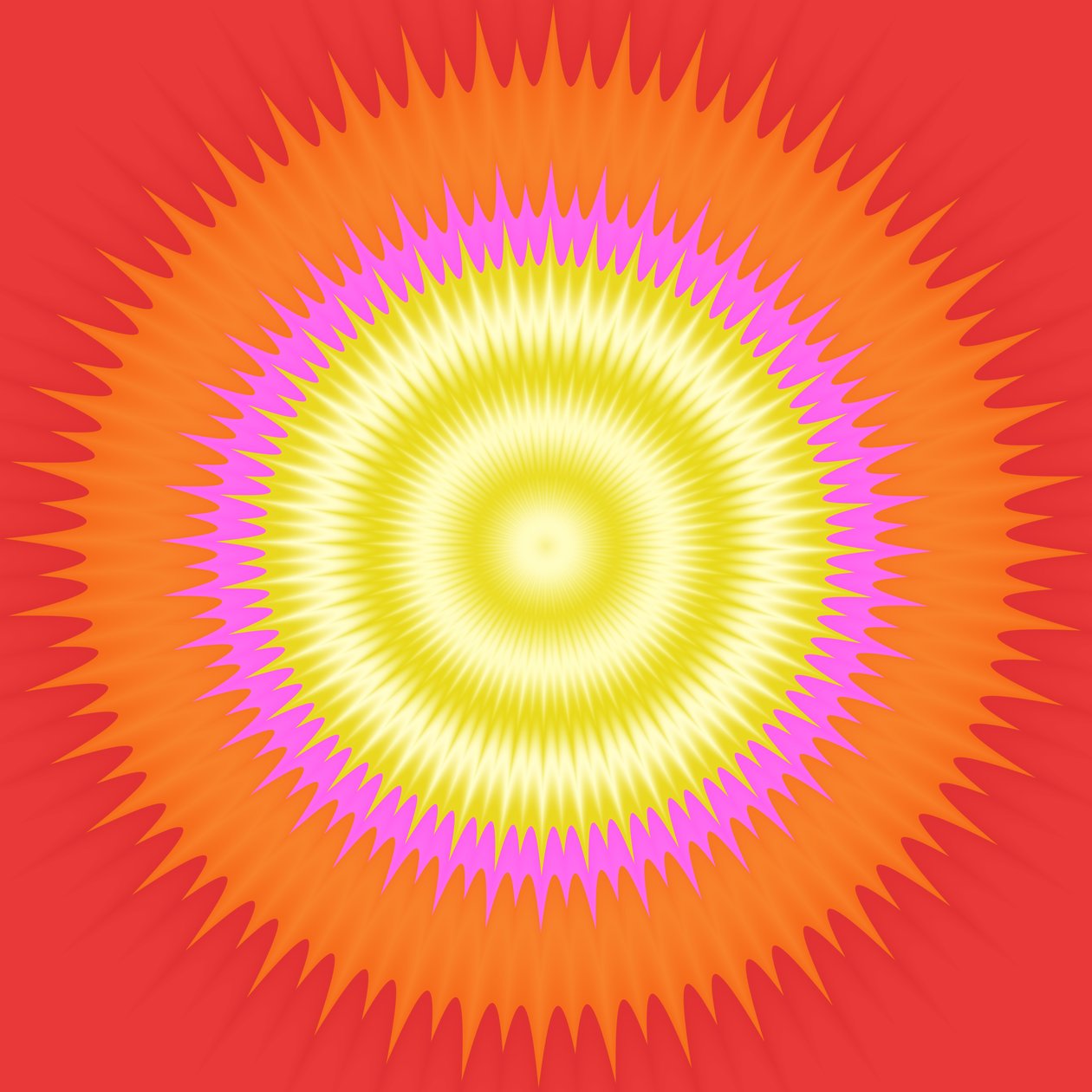 brister i solen, 2019, (blandet medier) af Alex Caminker
