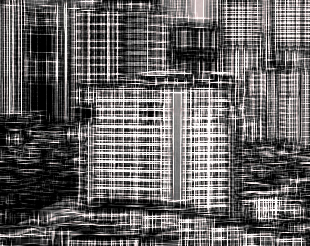 byens struktur, 2019, (fotografi) af Alex Caminker