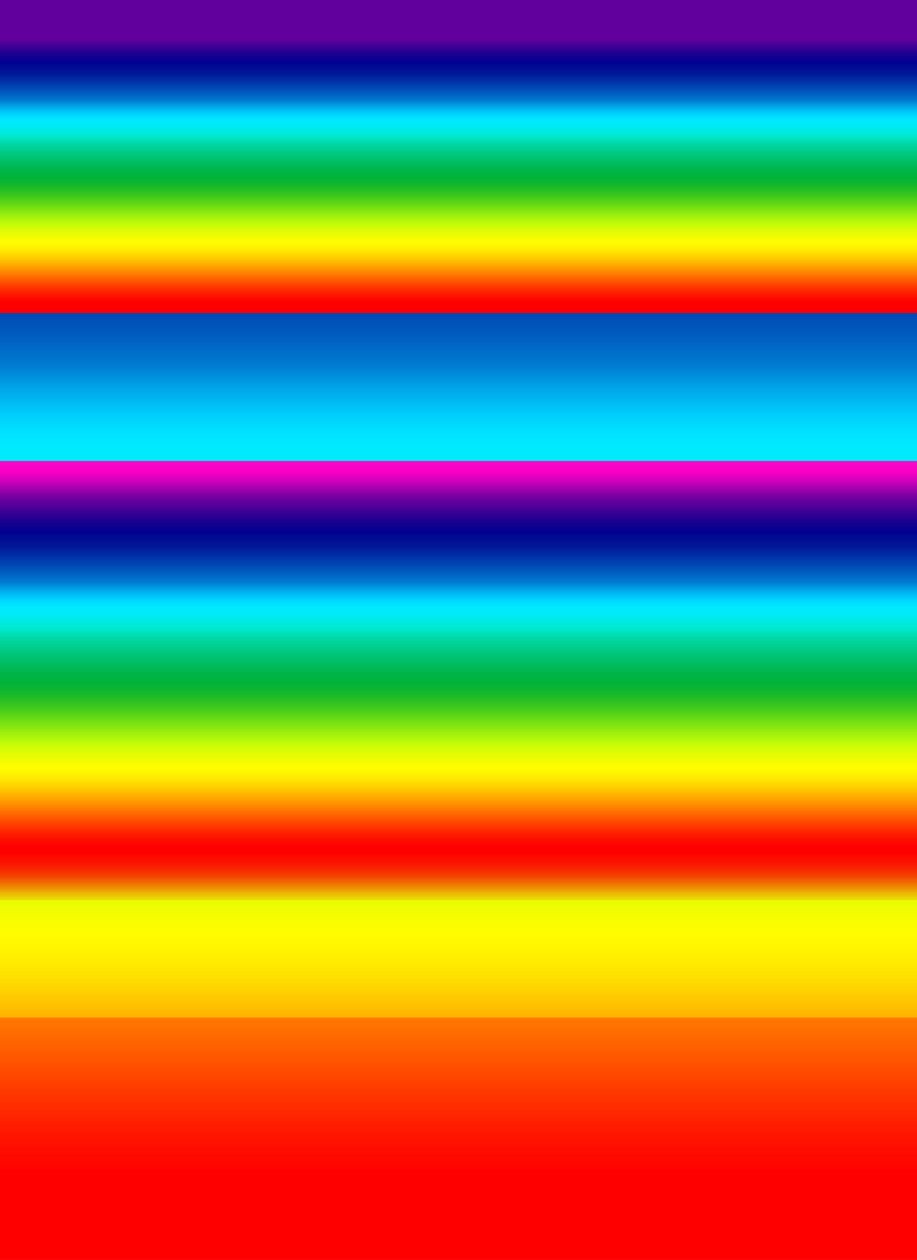 farvefelt #7,2019,(gradient) af Alex Caminker