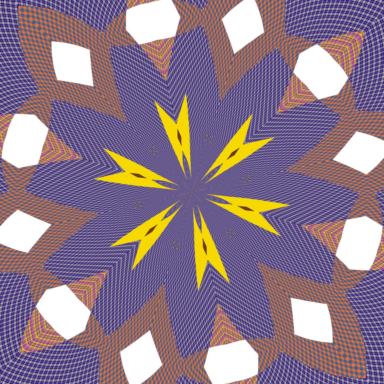konstellationer, 2019, (blandet medier) af Alex Caminker