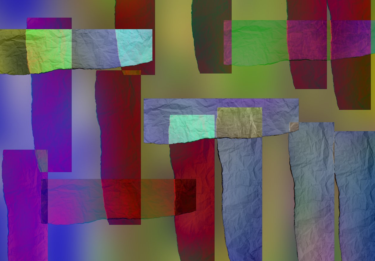 etude #20,(blandet medier) af Alex Caminker