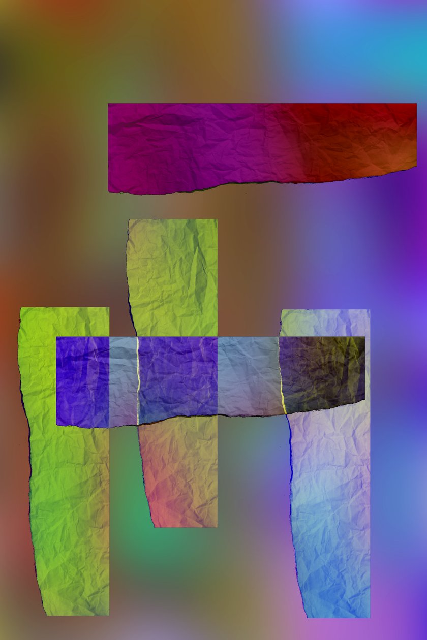 etude ,2019, (blandet medier) af Alex Caminker