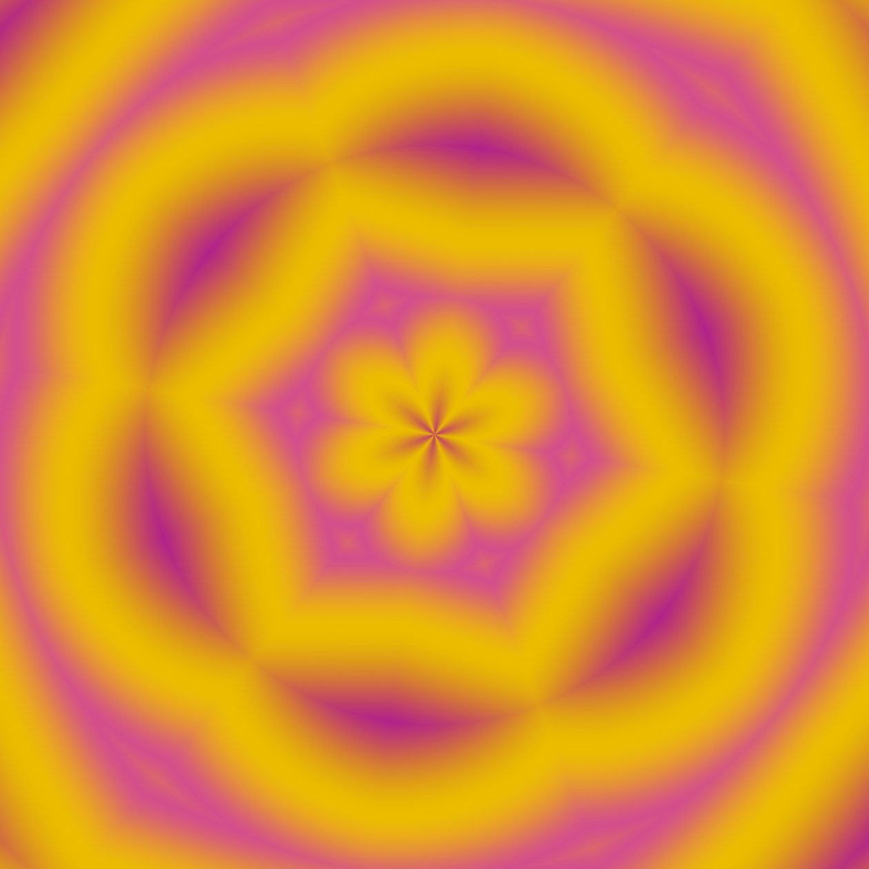 blomster #1,2019,(gradient) af Alex Caminker