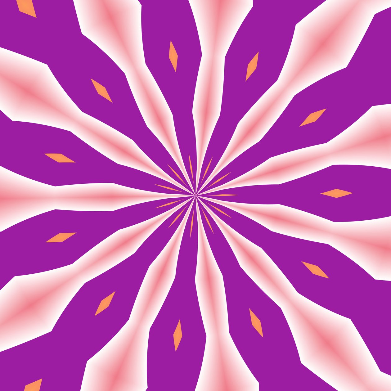 blomster #4,2019,(gradient) af Alex Caminker