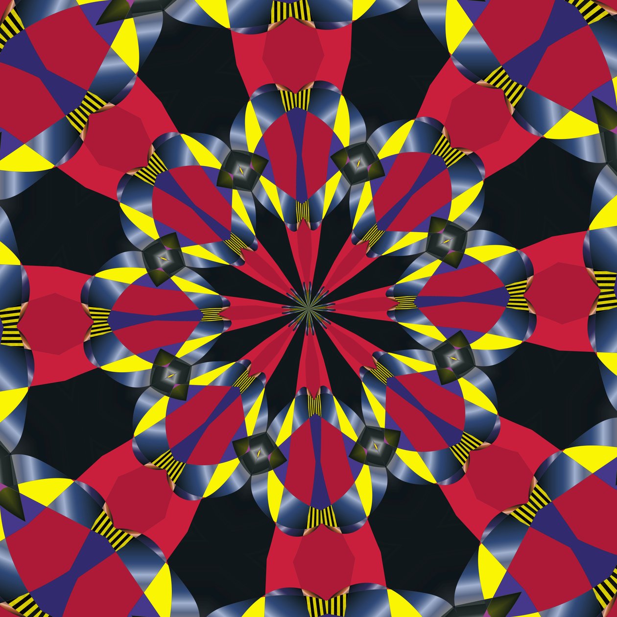 materialesymmetri, 2019, (blandet medier) af Alex Caminker