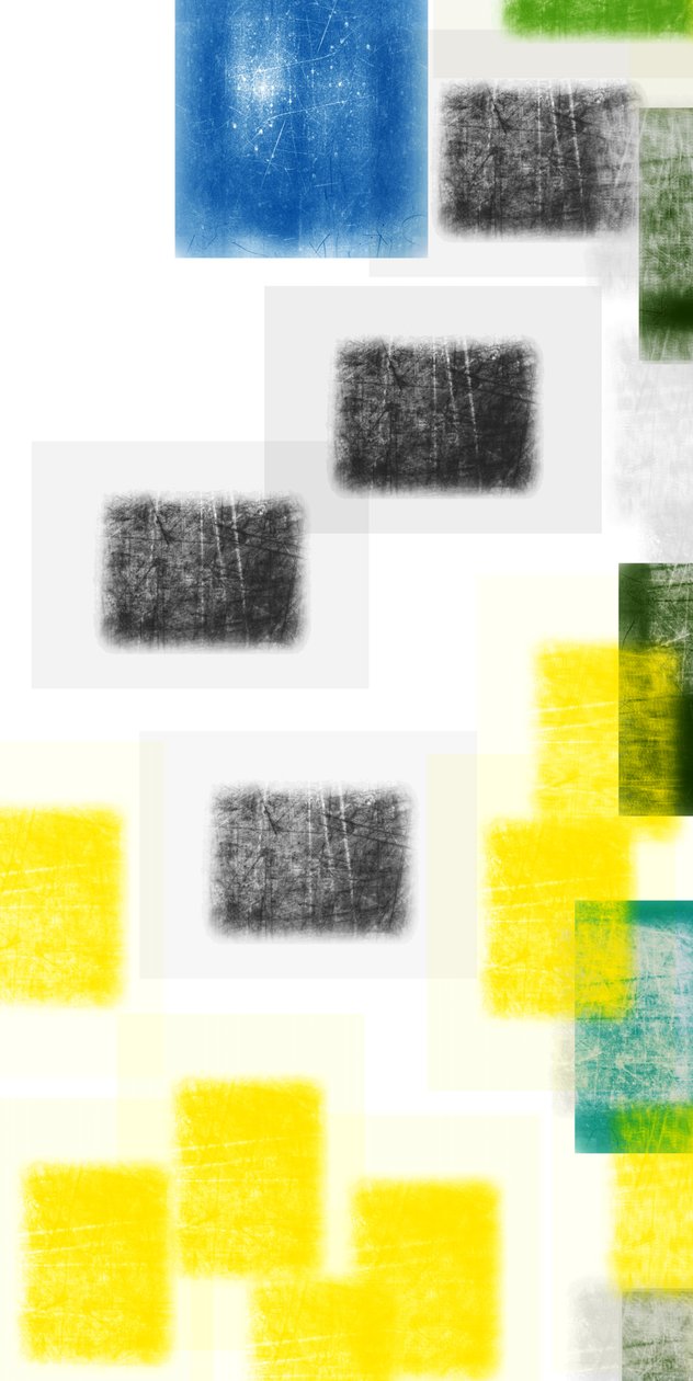 spejle, 2019, (blandet medier) af Alex Caminker