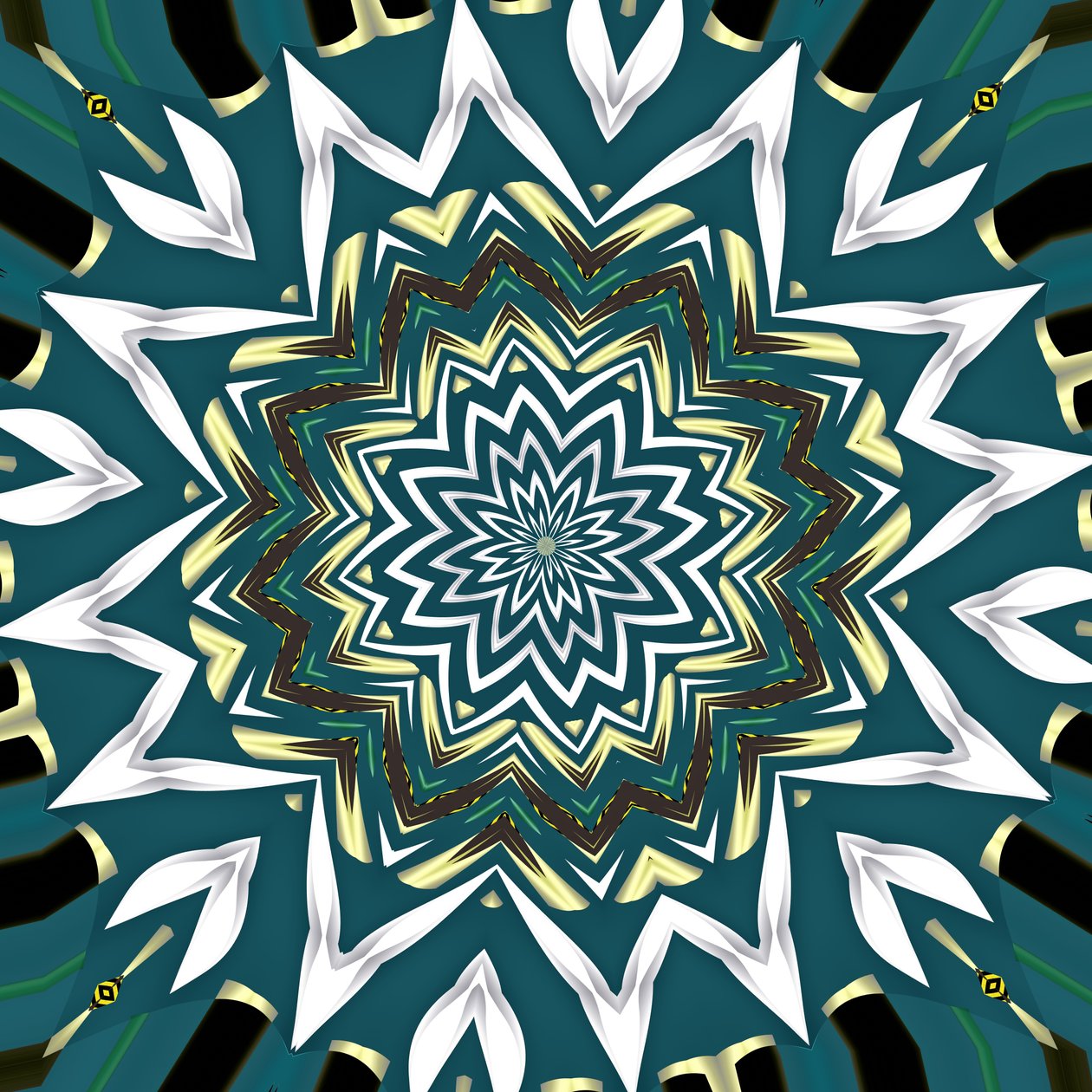 naturlig ornament, (digital) af Alex Caminker