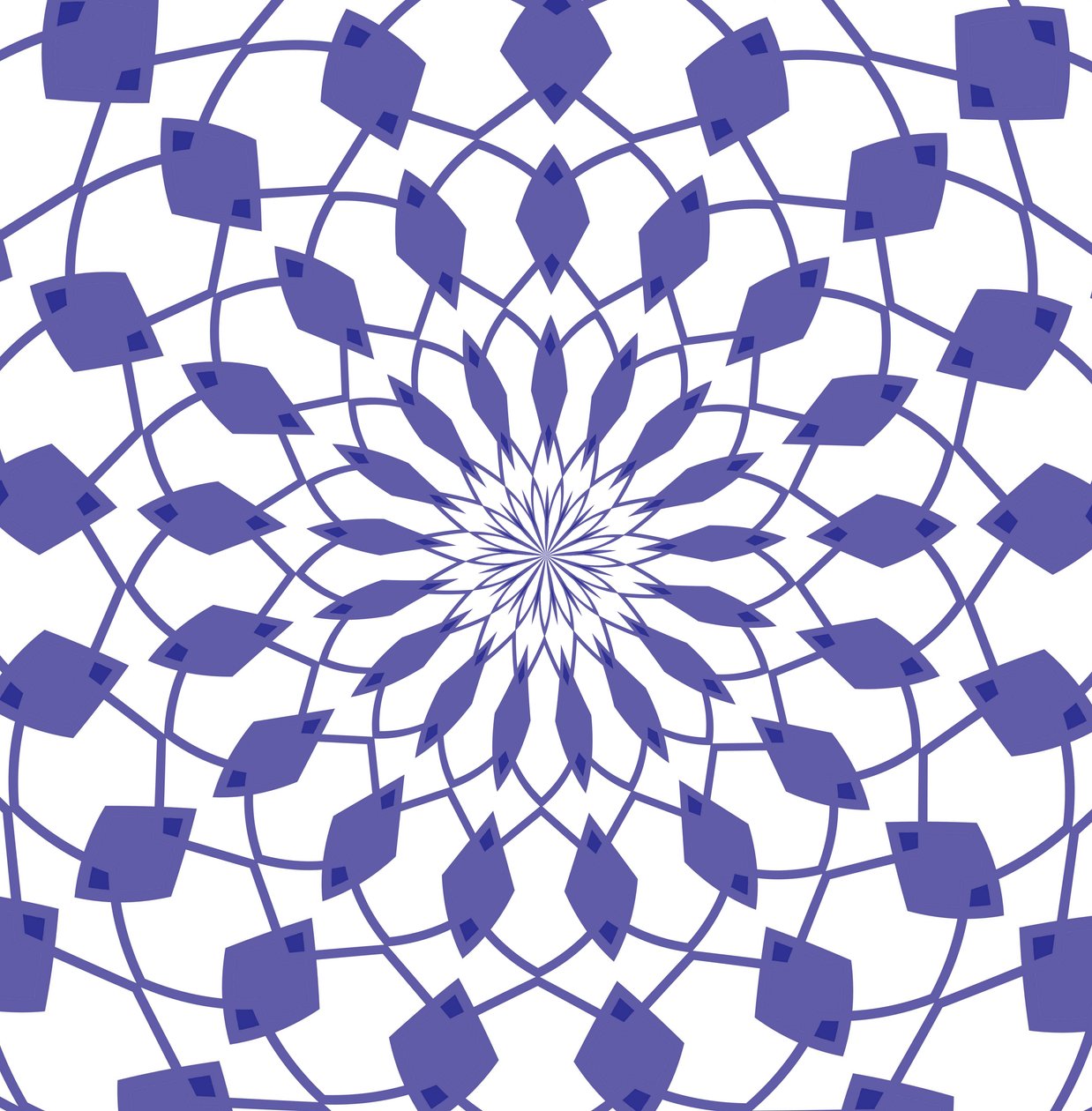 ornament #4,2019,(blandet medier) af Alex Caminker