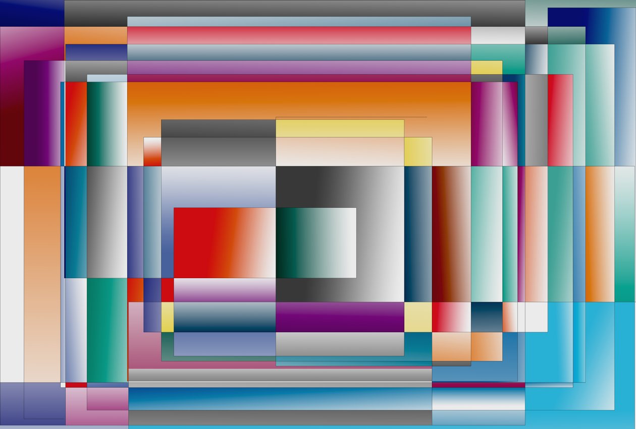 klaver, 2019, (gradient) af Alex Caminker