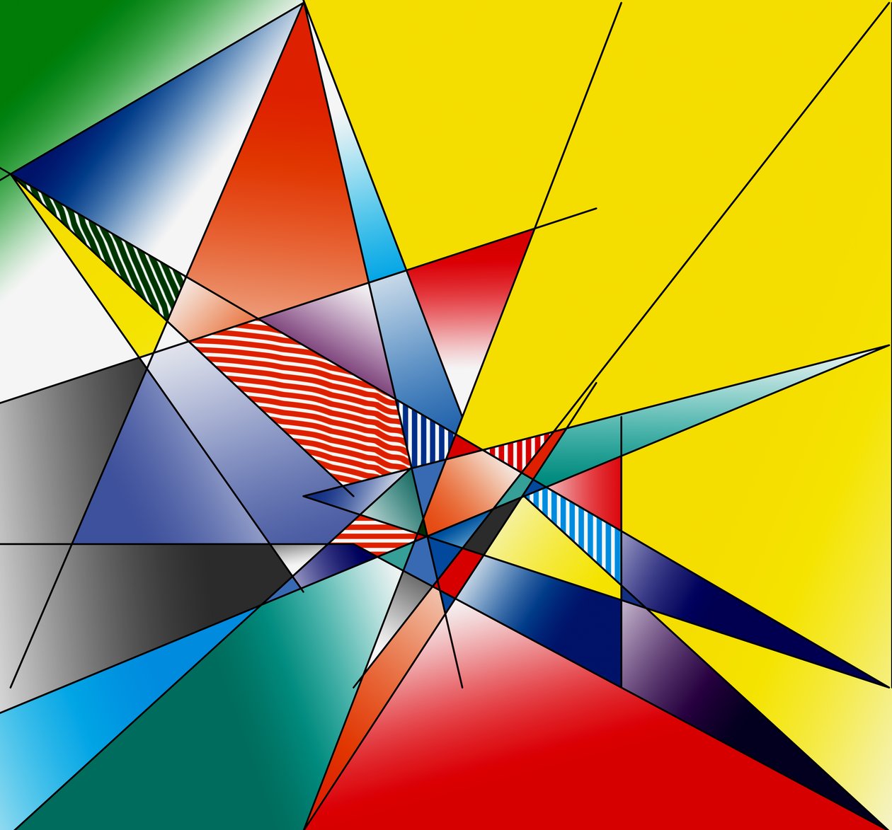 dyrebar, 2019,(gradient) af Alex Caminker