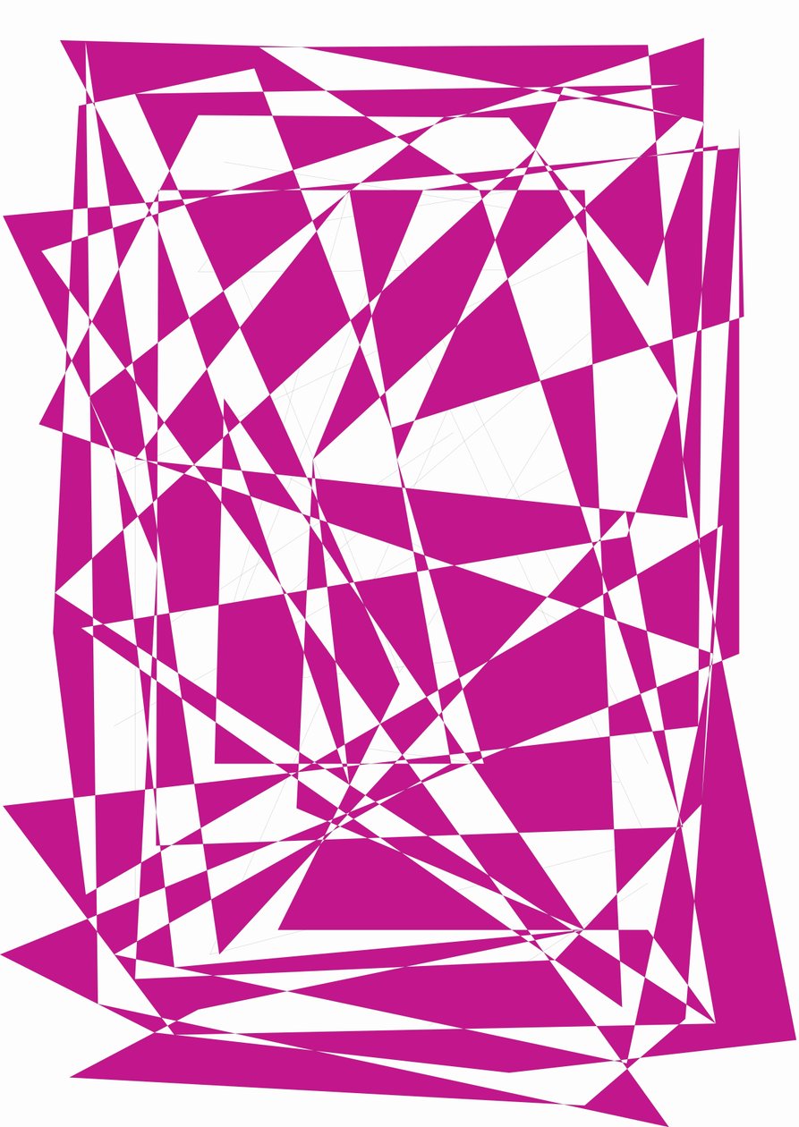 lilla, 2018, (blandet medier) af Alex Caminker