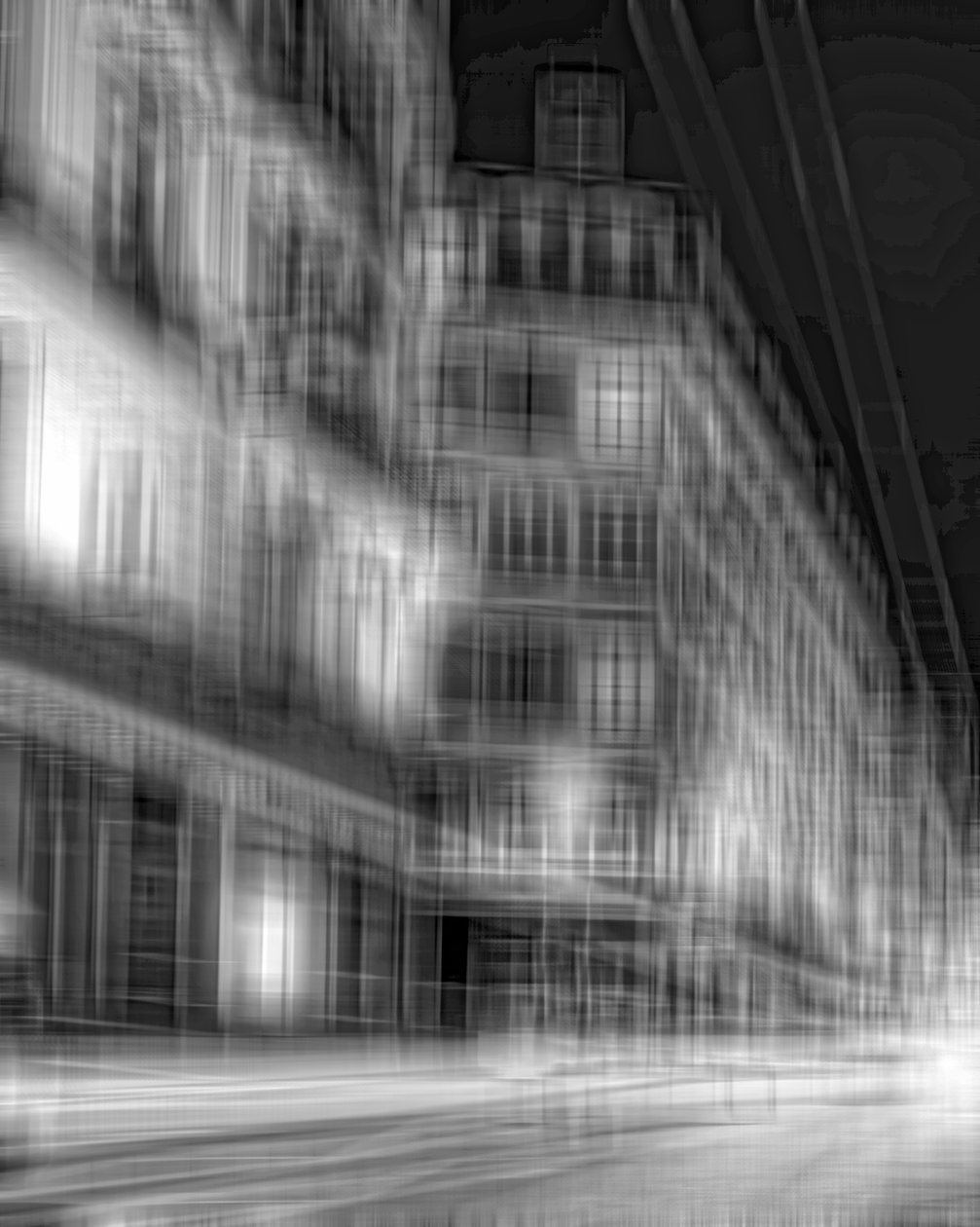 stille gade, 2019, (fotografi) af Alex Caminker