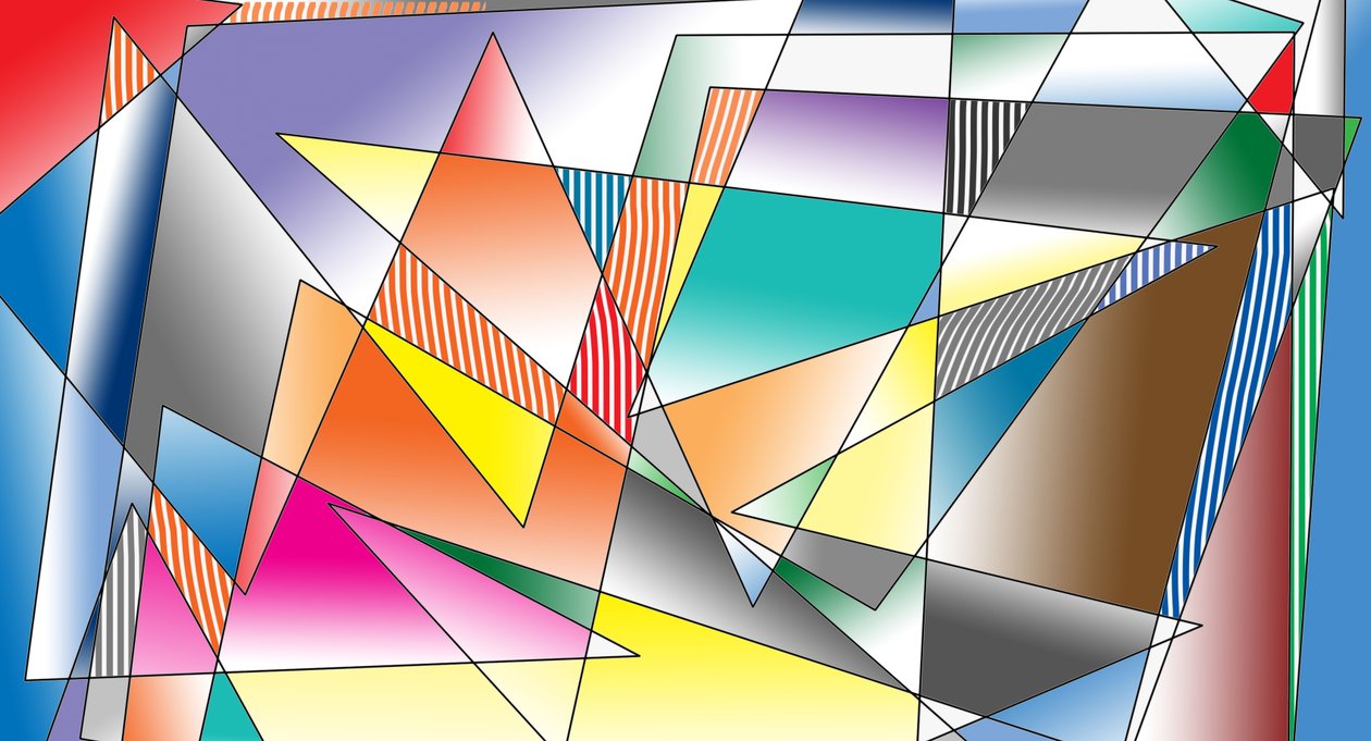 solid space, 2019, (gradient) af Alex Caminker