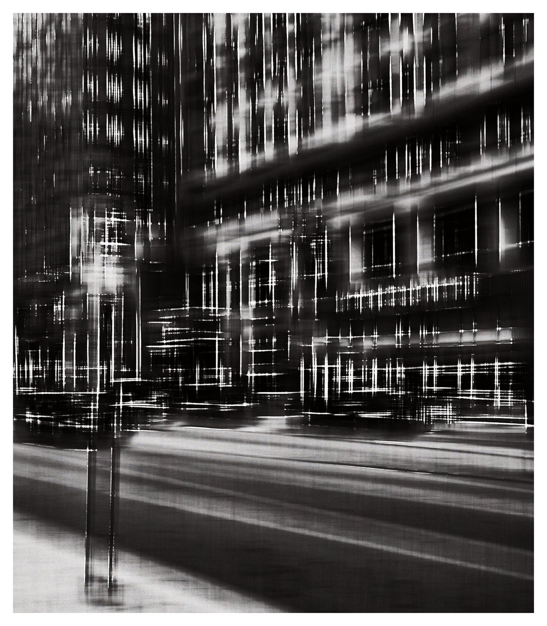 gade i musikalsk notation, 2019 (fotografi) af Alex Caminker