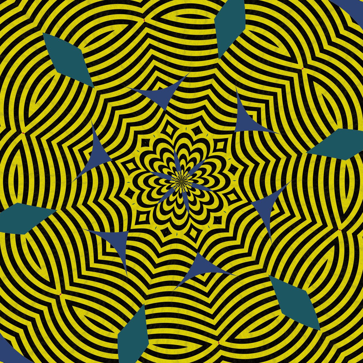 symmetri #13,2019,(blandet medier) af Alex Caminker