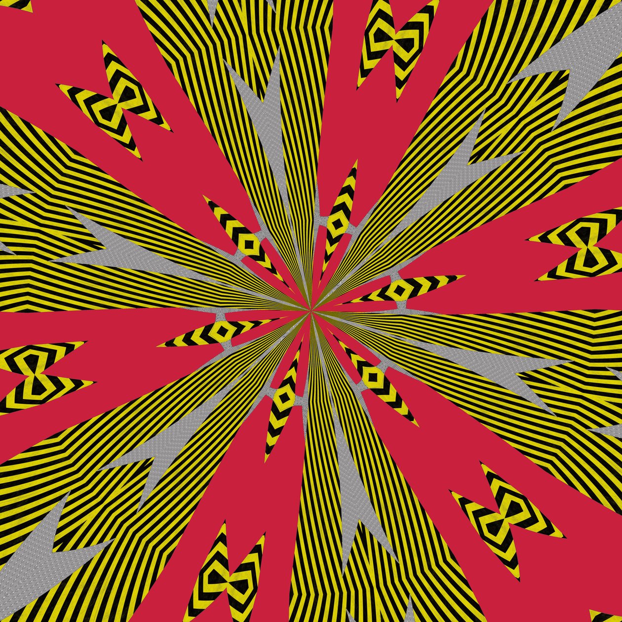 symmetri #19,2019,(blandet medier) af Alex Caminker