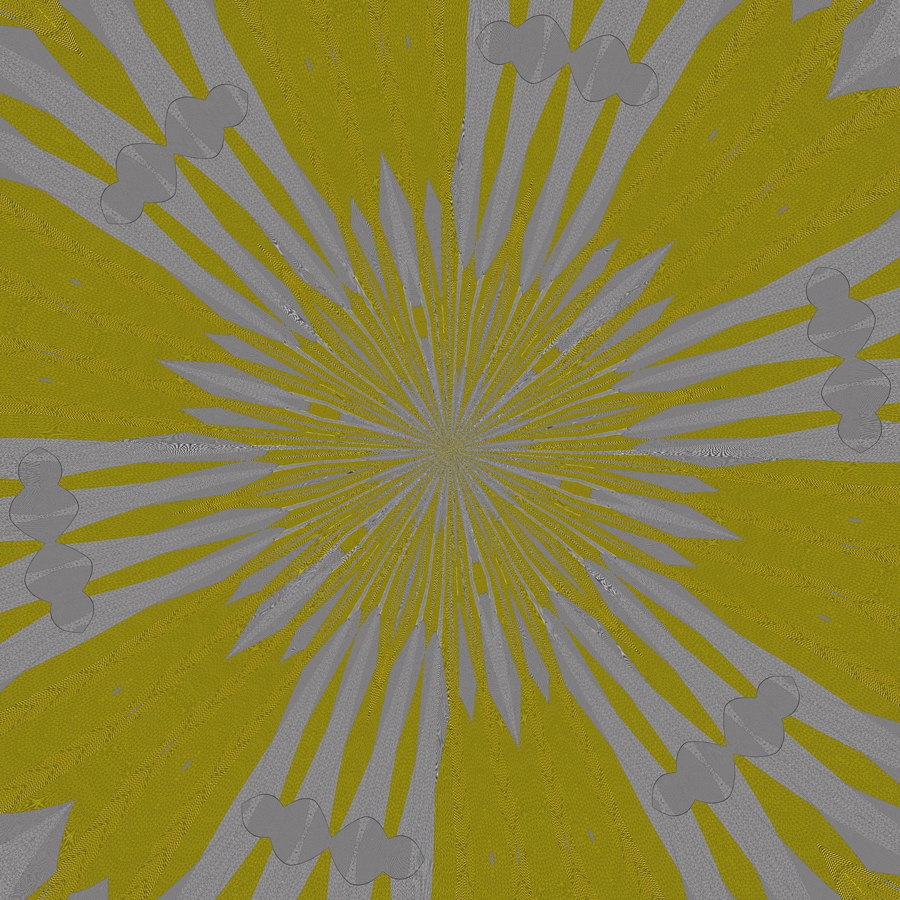 symmetri #20,2019,(blandet medier) af Alex Caminker