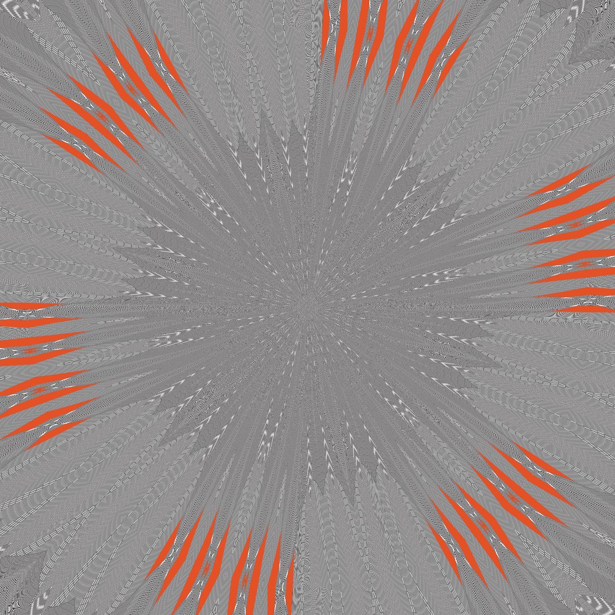symmetri #21,2019,(blandet medier) af Alex Caminker