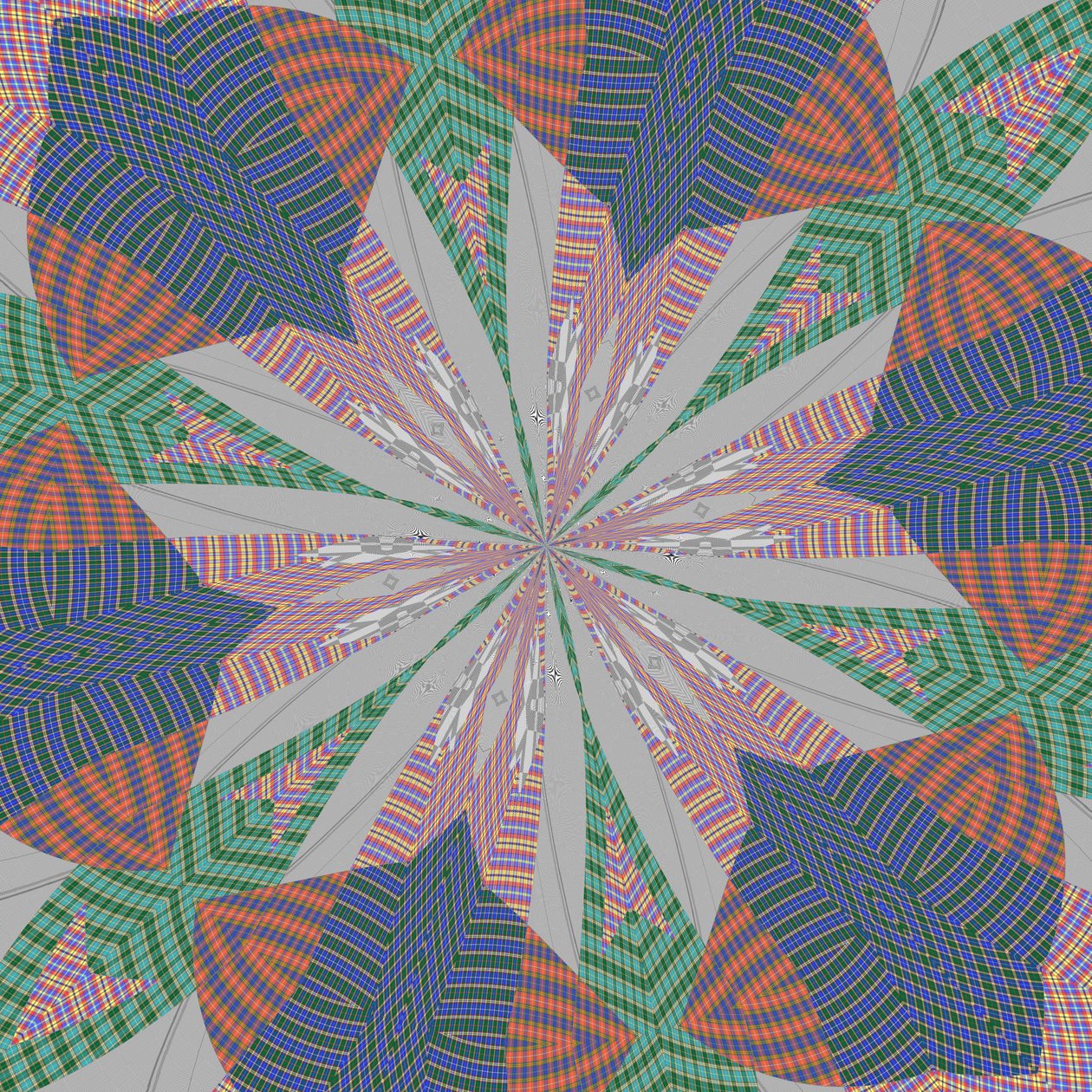 symmetri #32,2019,(blandet medier) af Alex Caminker