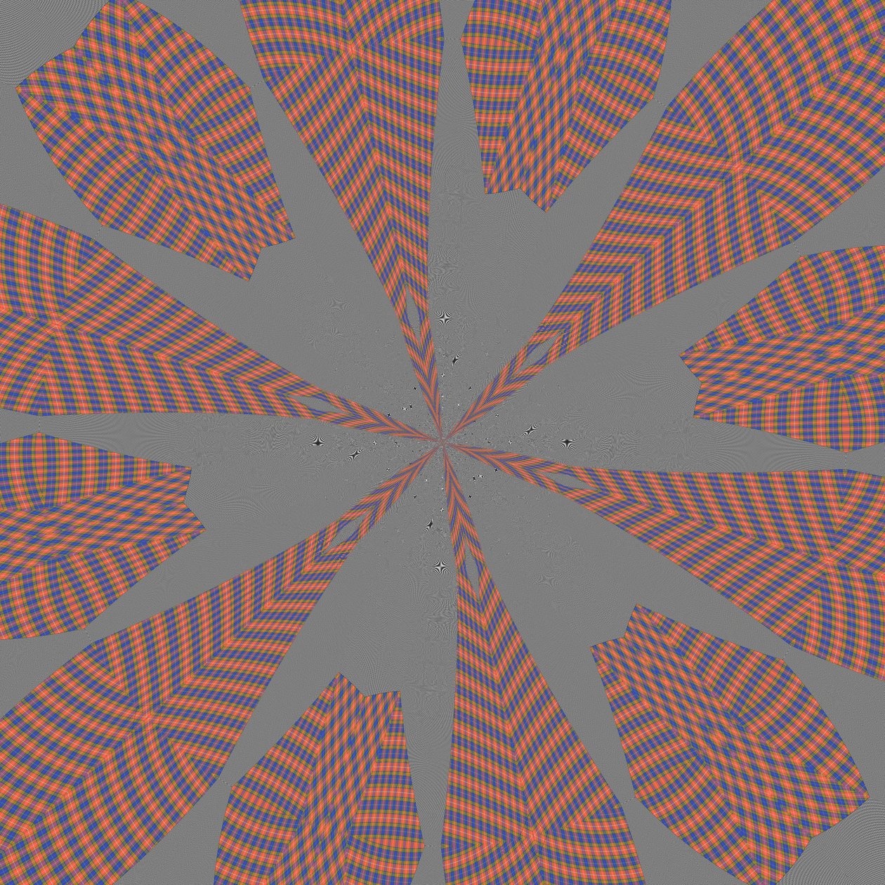 symmetri #37,2019,(blandet medier) af Alex Caminker