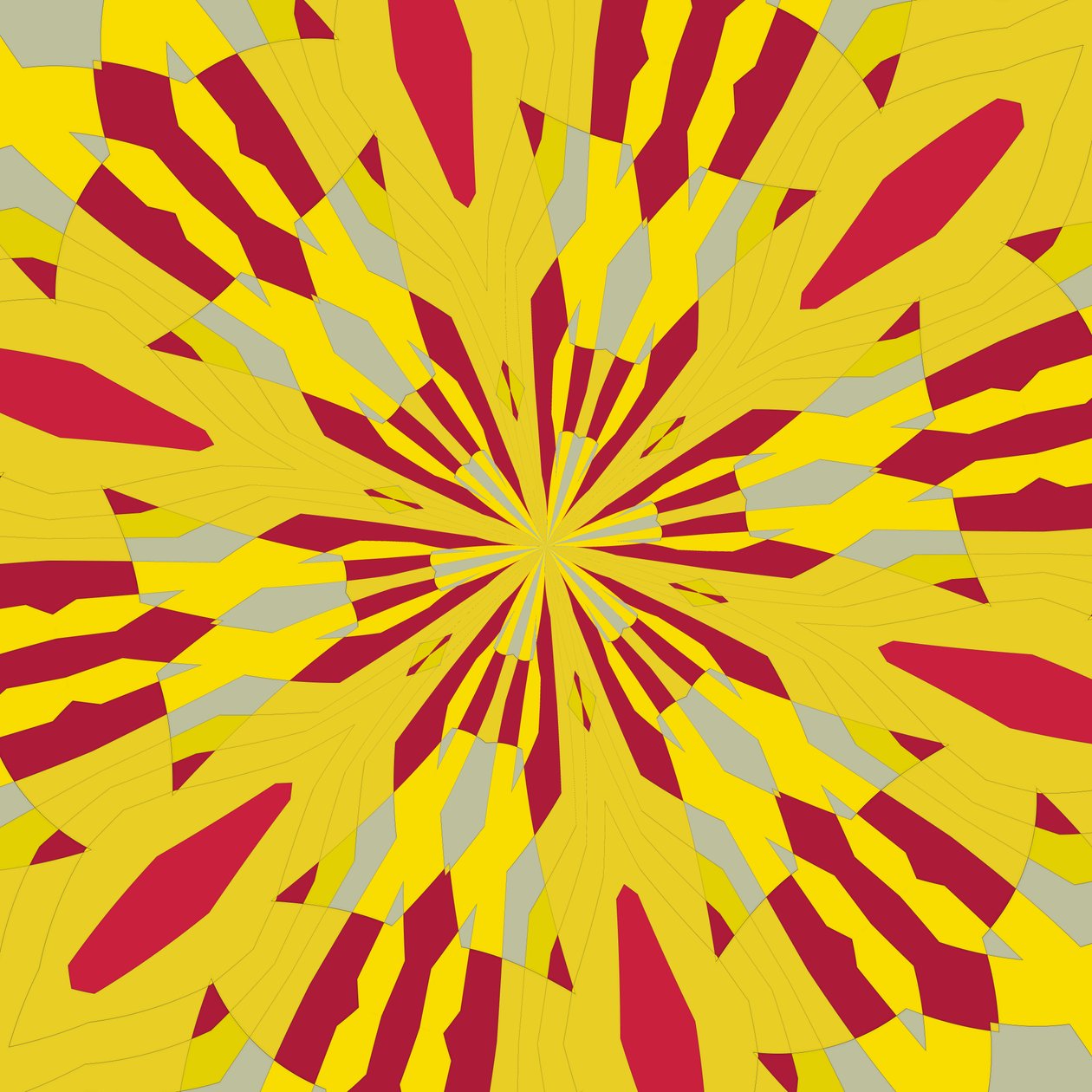 symmetri #47,2019,(blandet medier) af Alex Caminker