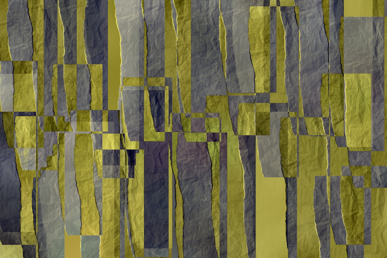 tekstur, 2019, (blandet medier) af Alex Caminker