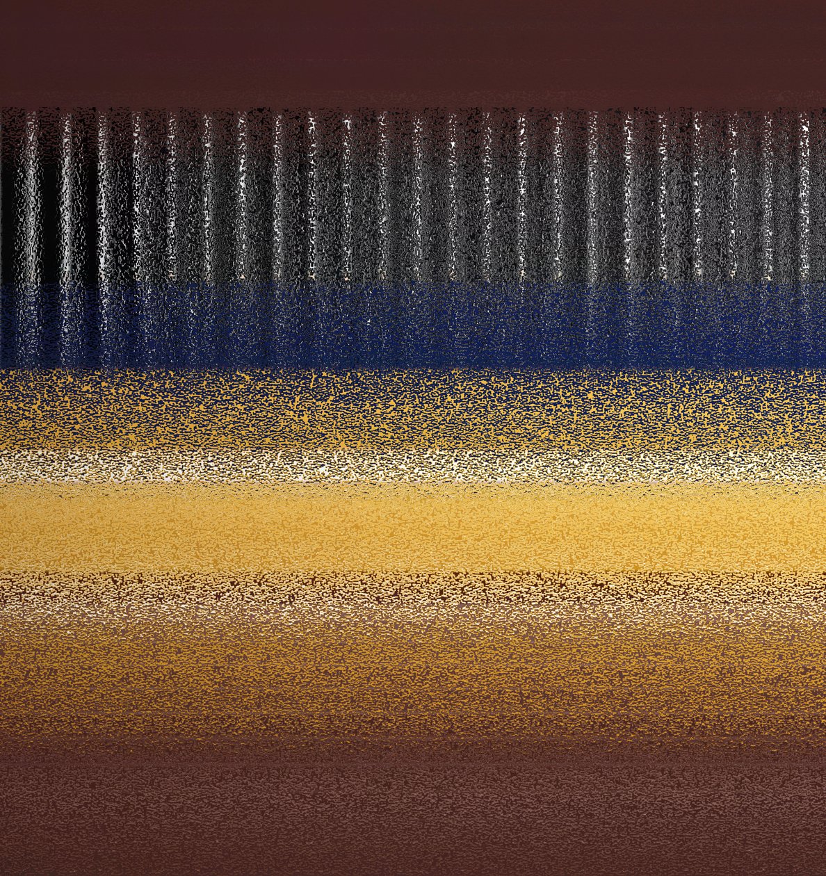 græsset om aftenen,2017,(digital) af Alex Caminker