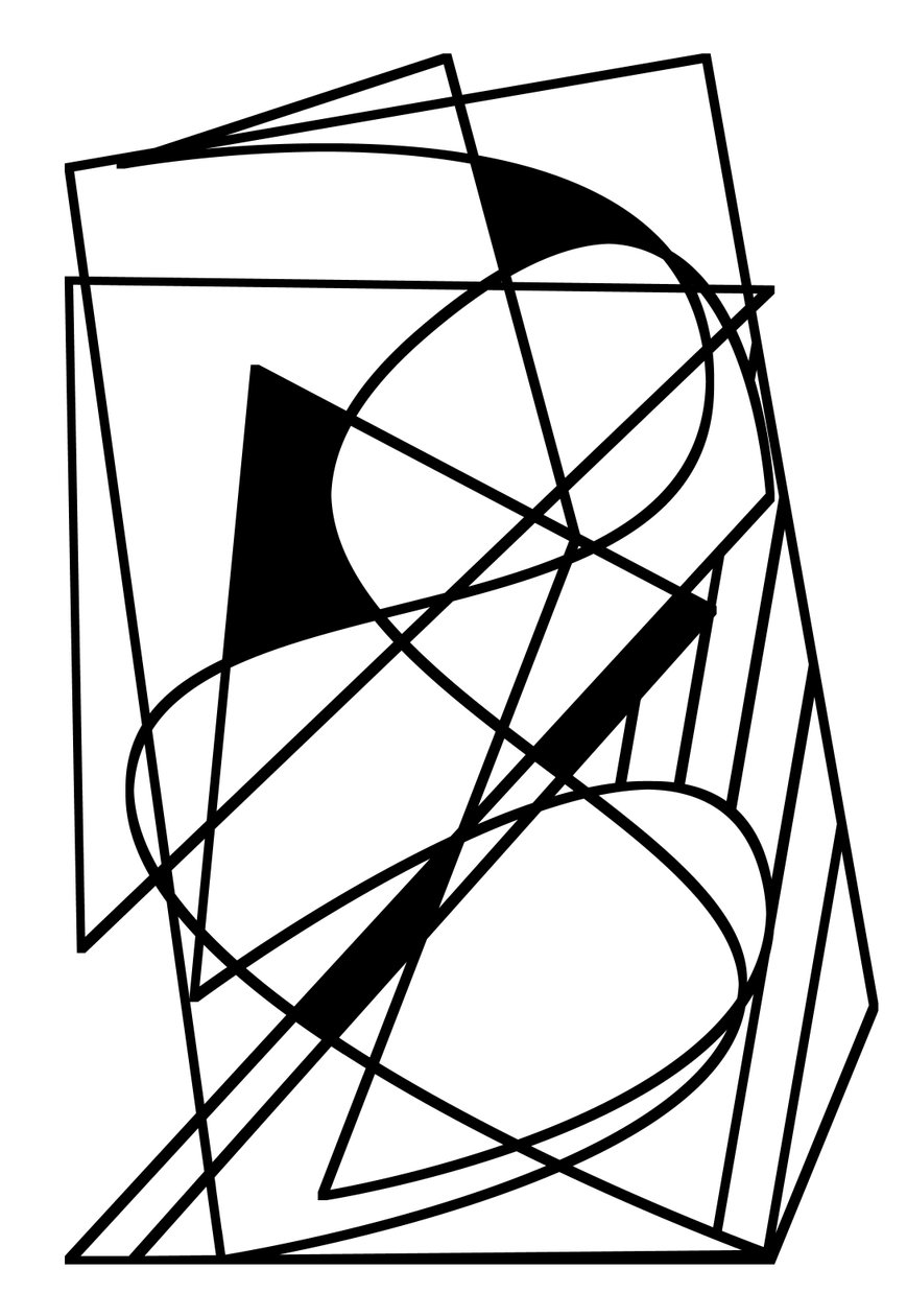 uden titel, 2019, (tegning) af Alex Caminker