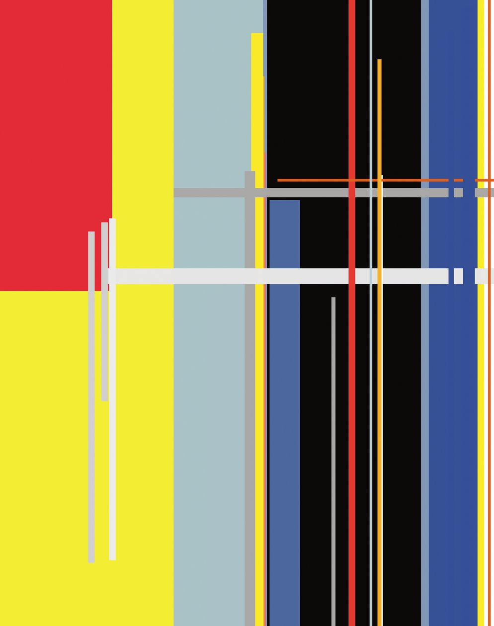vertikal, 2016, af Alex Caminker