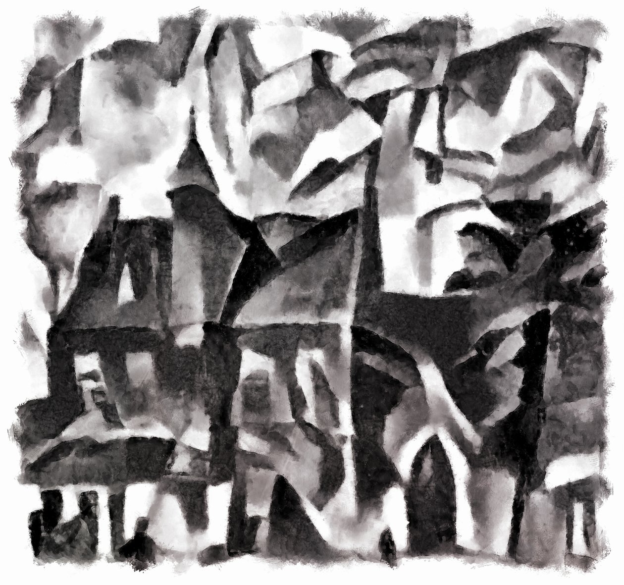 se (sort) #3,2016, af Alex Caminker