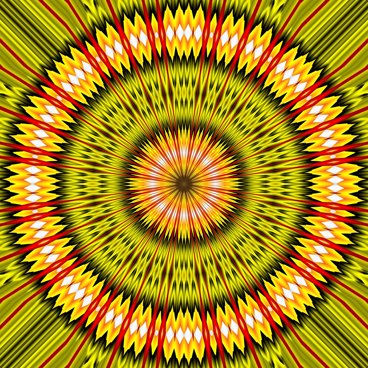 gule øjne, 2019, (digital) af Alex Caminker
